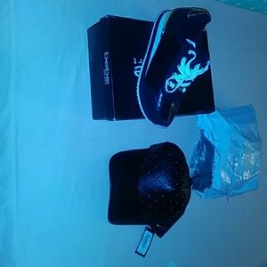 BEBE shoes "Corine Sneaker" & BEBE B.Cap size 9